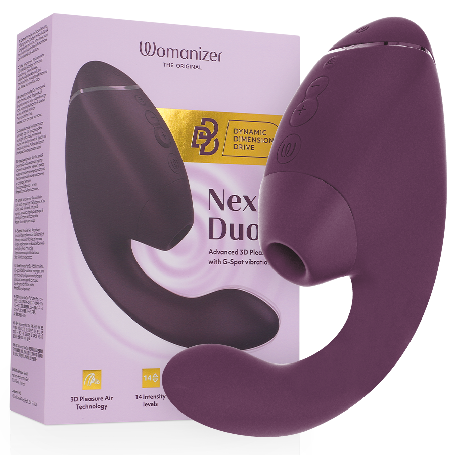 Stimulateur Double Womanizer Duo Next Violet Foncé - Womanizer