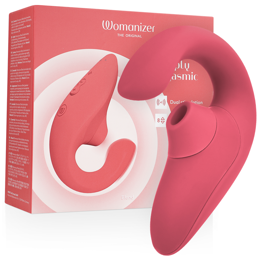Vibromasseur Rabbit Womanizer Blend Rose - Womanizer