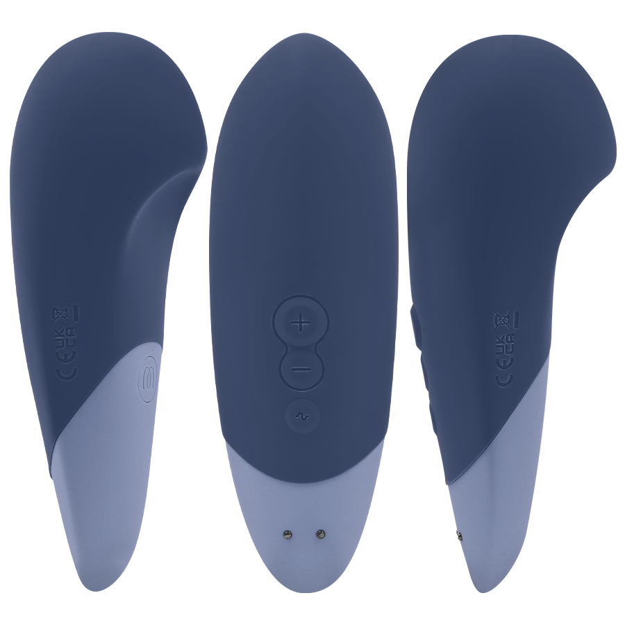 Vibromasseur Womanizer Vibe Lay-On Bleu Foncé - Womanizer
