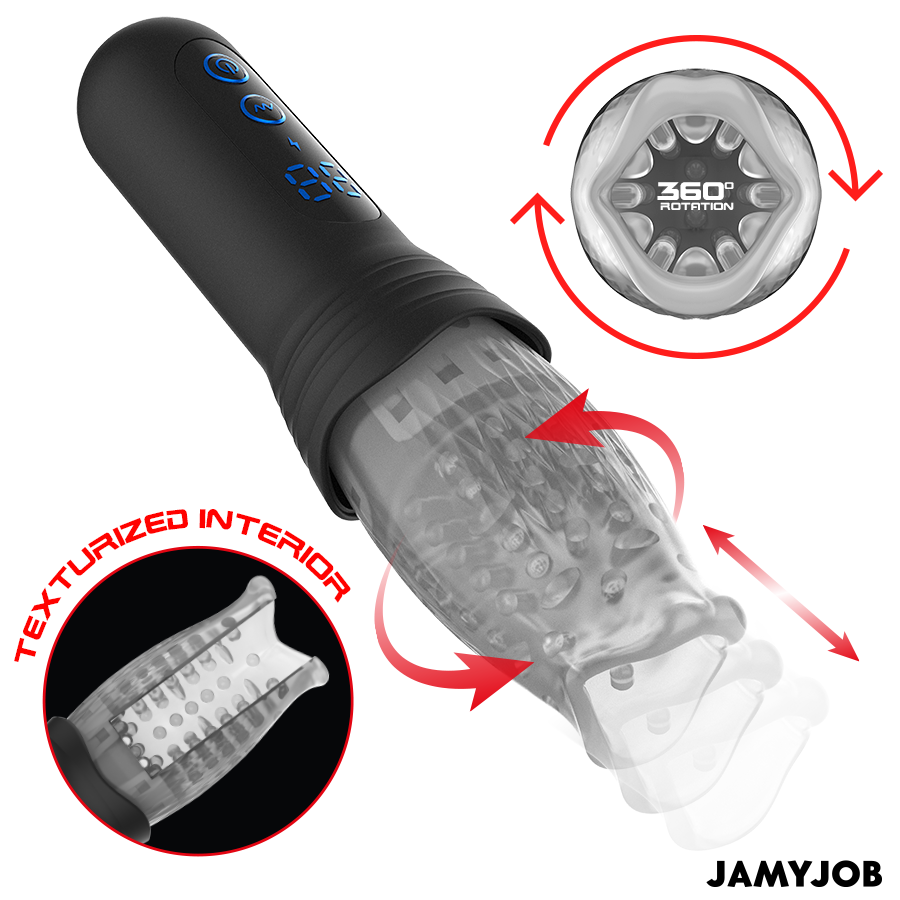 Masturbateur Automatique BLOW-R Poussée Rotation - JamyJob