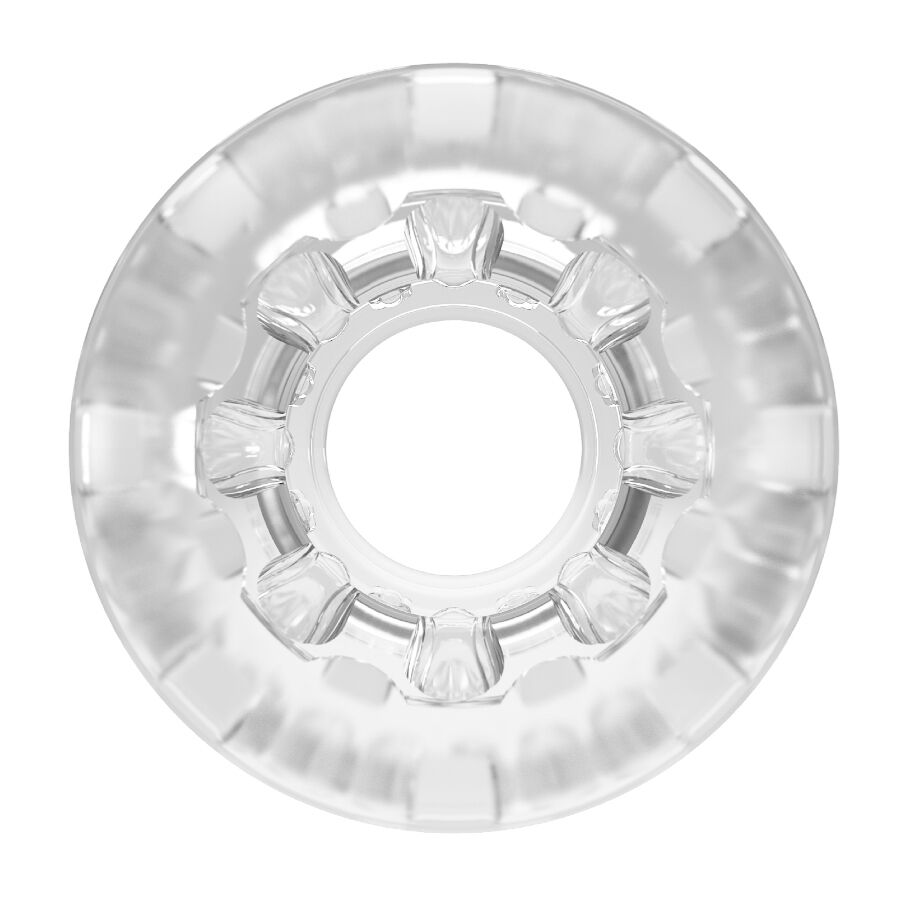 Masturbateur Cary Double Entrée Transparent - Pretty Love