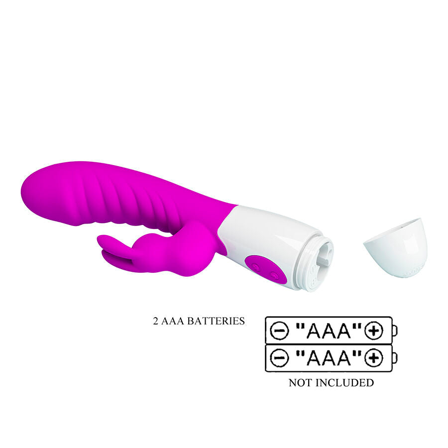 Vibromasseur Rabbit Naughty Violette - Pretty Love