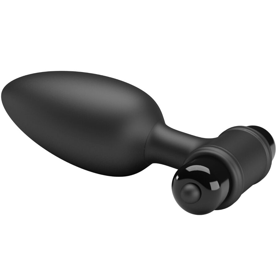 Mr Play - Plug Anal Vibrant 10 modes de vibration Waterproof - Noir