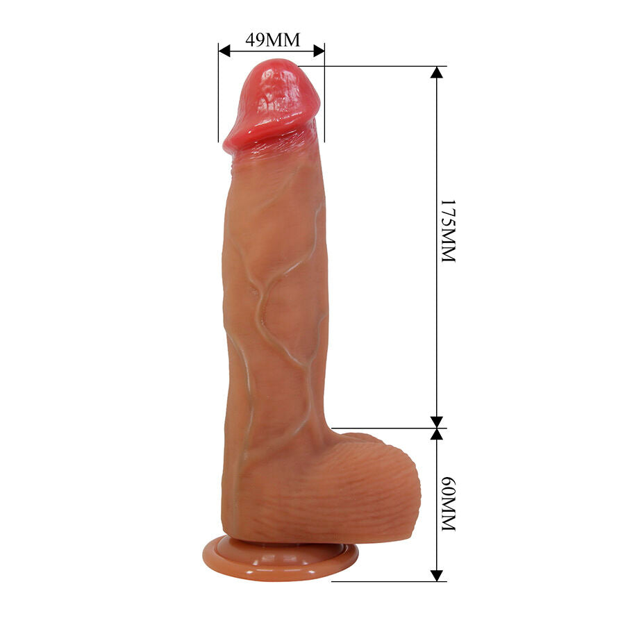 Realistischer Pretty Love Orton Dildo mit Saugfuß 23,5 cm
