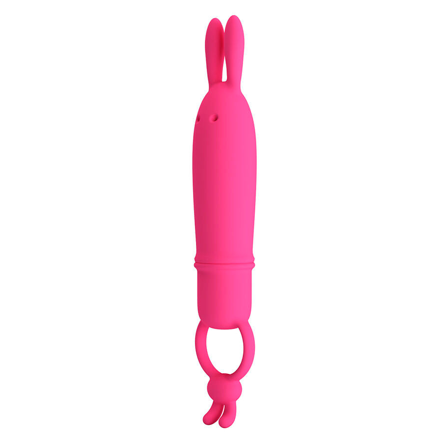 Vibrateur Rabbit Delia avec Anneau - Pretty Love