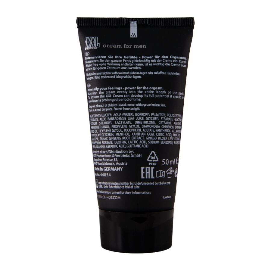 Crème Intime XXL Masculine Hot Enhancement 50ml - Hot