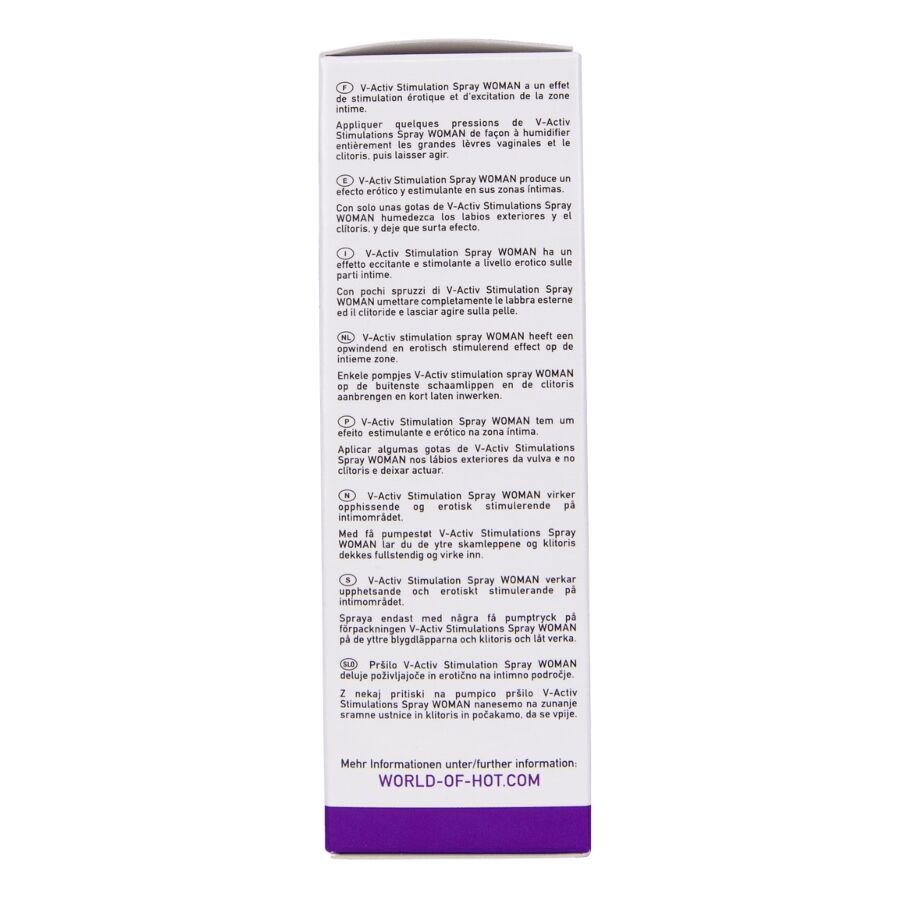 Spray Stimulant V-Activ Femme 50ml - HOT