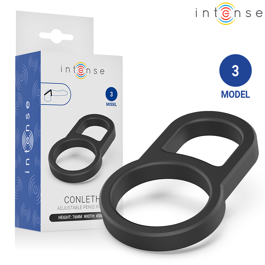 Anneau Pénien Double Conleth Modèle 3 - Intense