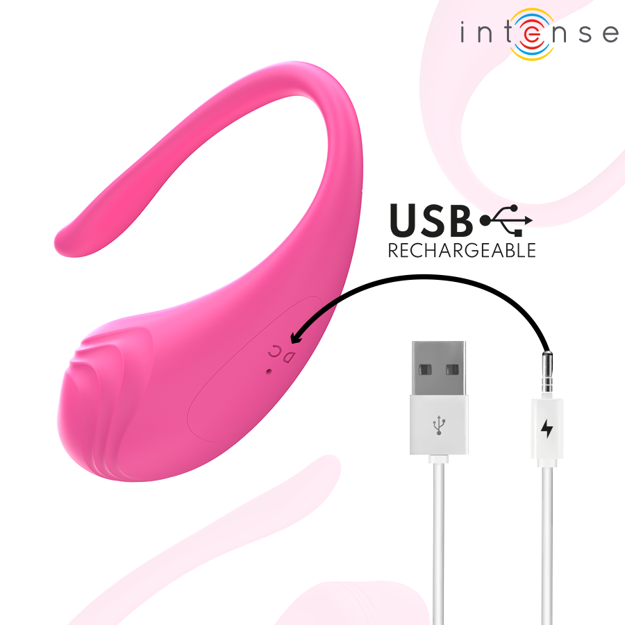 Œuf Vibrant Intense Olivia Pink avec Télécommande