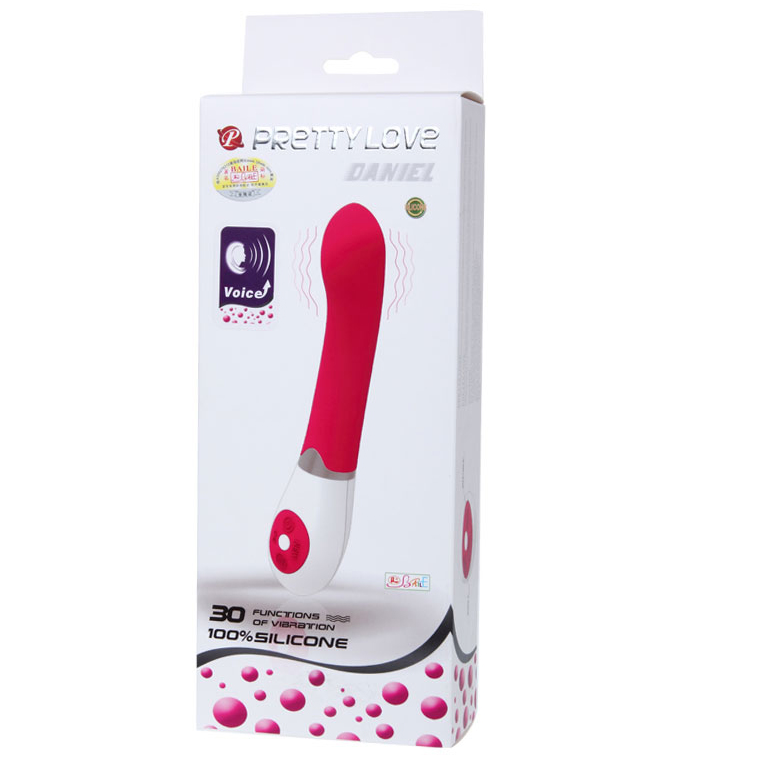 Vibromasseur Rabbit Daniel Commande Vocale - Pretty Love