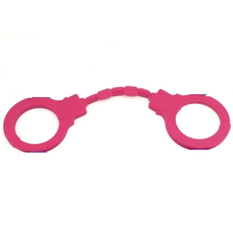 Menottes Érotiques en Silicone Fuchsia - Diablo Picante