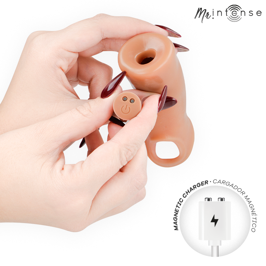Manchon Pénien Vibrant Arnold L 16cm - MR INTENSE