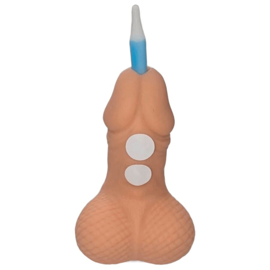 Bougie Anniversaire Pénis avec Chiffres - Diablo Picante