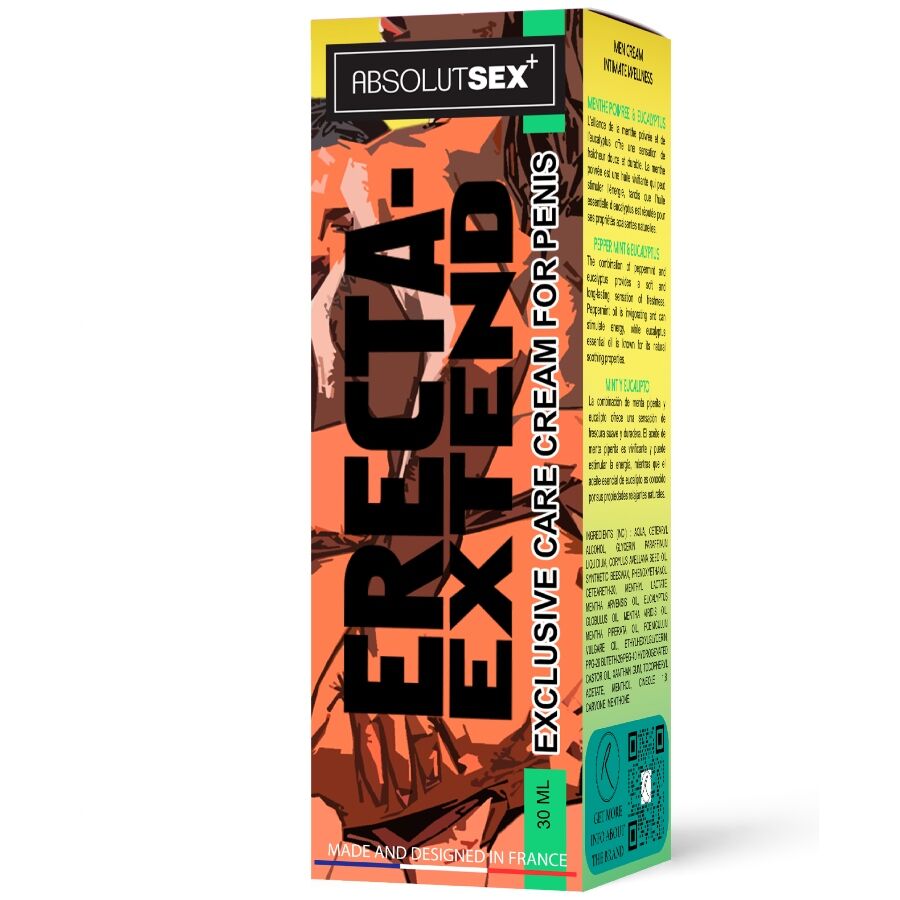 Crème Retardante Erecta Extend Rafraîchissante 40ml - RUF - RUF