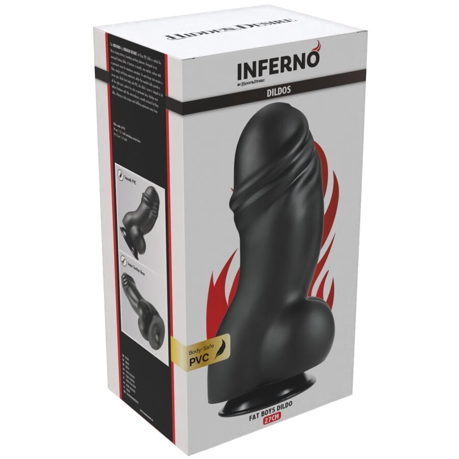 Godemichet Inferno Fat Boys 27cm - Hidden Desire - HIDDEN DESIRE