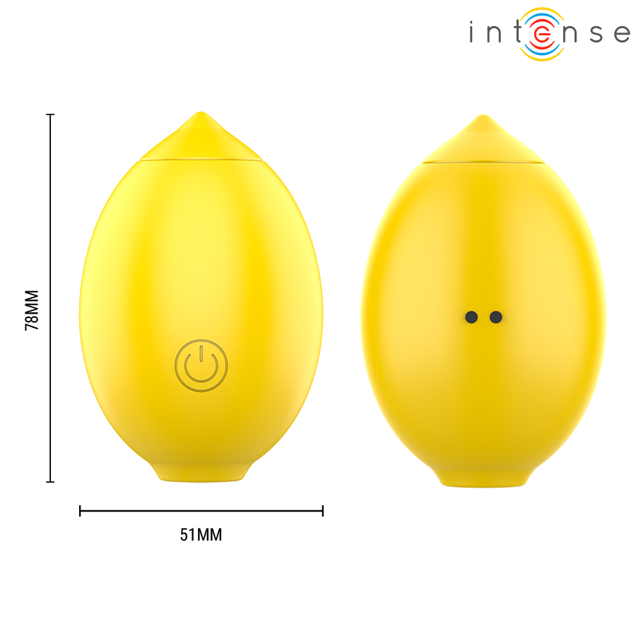 Stimulateur Clitoridien Succion Moni Citron - Intense Fun Toys
