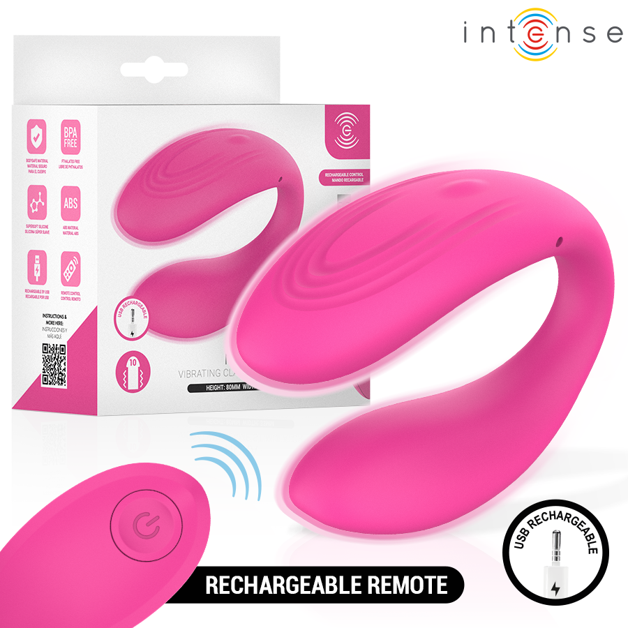 Stimulateur Pince Vibrante Nora Rose - Intense Remote Control