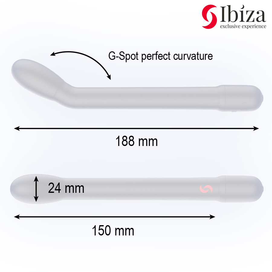 Vibrateur Point G 3 en 1 Succion & Vibration Noir - Ibiza Technology