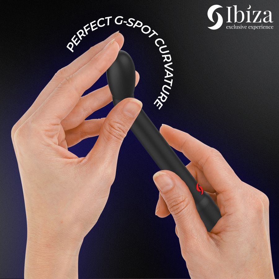 Vibrateur Point G 3 en 1 Succion & Vibration Noir - Ibiza Technology