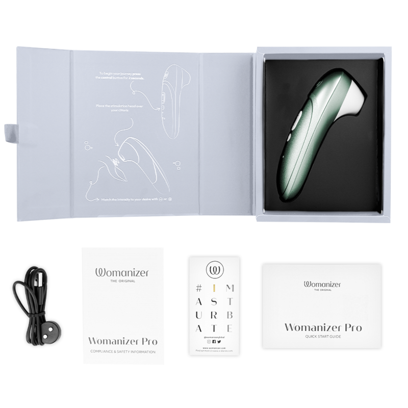 Stimulateur Clitorial Pro Vibrant Vert Sauge - Womanizer
