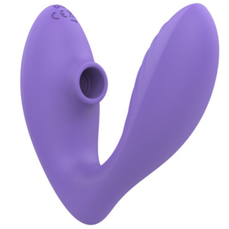 Stimulateur Point G et Succion Clitoriale Reverb Violet - ROMP