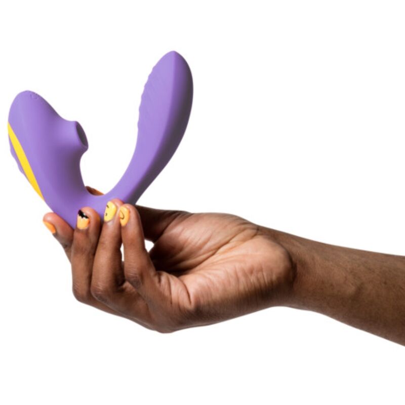 Stimulateur Point G et Succion Clitoriale Reverb Violet - ROMP