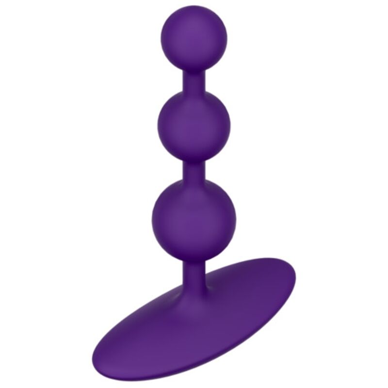 Perles Anales Flexibles AMP Violettes 12,5 cm - ROMP