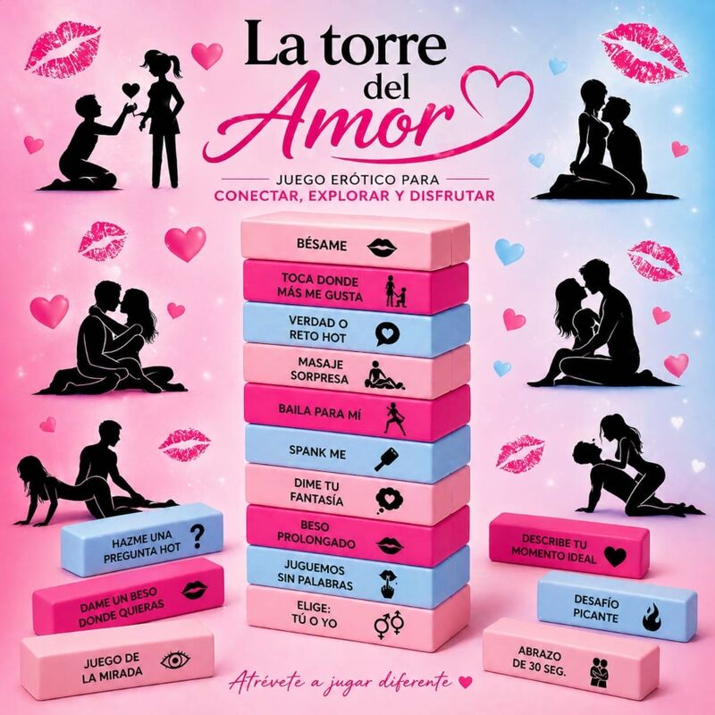 Jeu de la Tour de l'Amour Diablo Picante - Diverty Sex