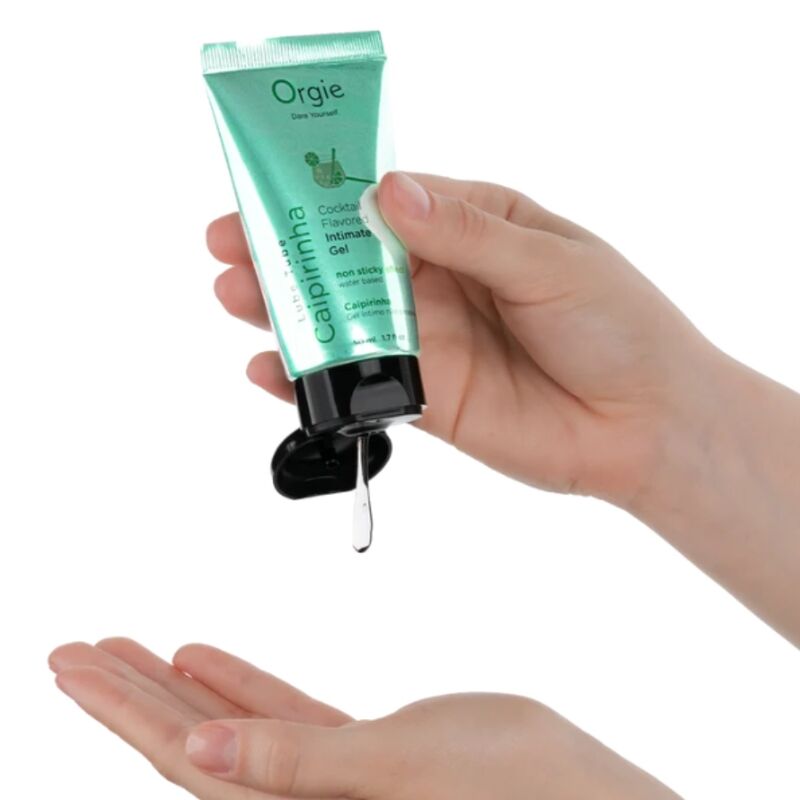 ORGIE - LUBE TUBE COCKTAIL CAIPIRINHA GEL INTIME À BASE DE EAU 50 ML