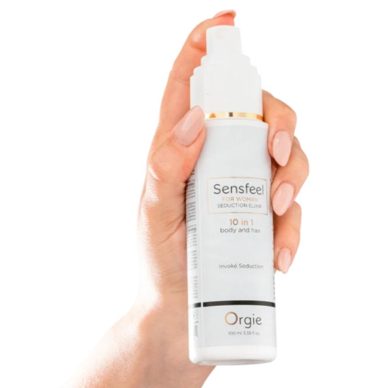 ORGIE - SENSFEEL ÉLIXIR DE SÉDUCTION POUR FEMME 10 EN 1 CORPS ET CHEVEUX 100 ML