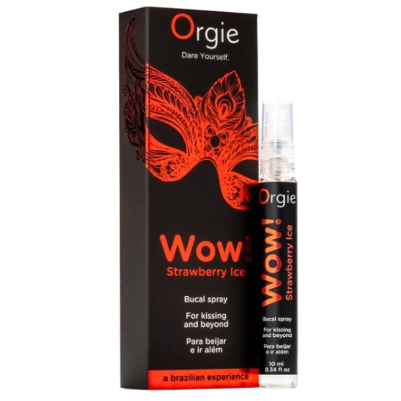 ORGIE - WOW! SPRAY BUCCAL GLACÉ À LA FRAISE 10 ML