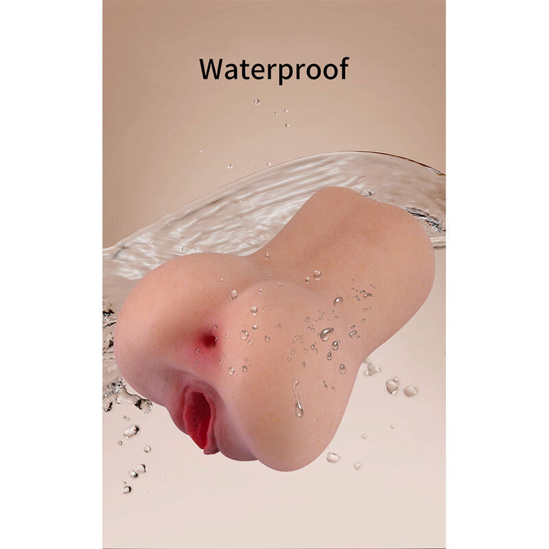 PRETTY LOVE - VESPERA MASTURBATEUR COMPACT EN SILICONE NATUREL À VIVRE RÉALISTE