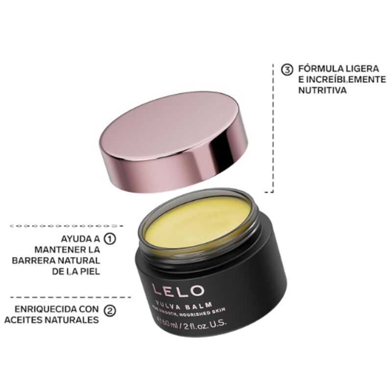 LELO - BAUME VULVAIRE SOIN HYDRATANT APAISANT POUR LA ZONE INTIME EXTERNE