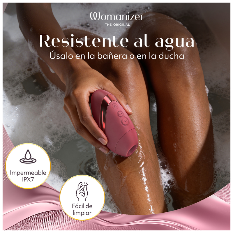 WOMANIZER - STIMULATEUR CLITORIAL 3D NEXT LIBERTY BORDEAUX