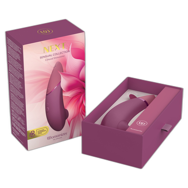 Womanizer Next Stimulateur Clitoridien à Succion 14 Intensités Rose Fondu