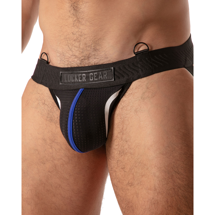LOCKER GEAR - PISTON JOCKSTRAP BLEU S