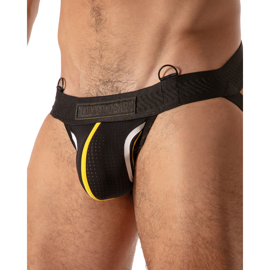 LOCKER GEAR - PISTON JOCKSTRAP BLEU S