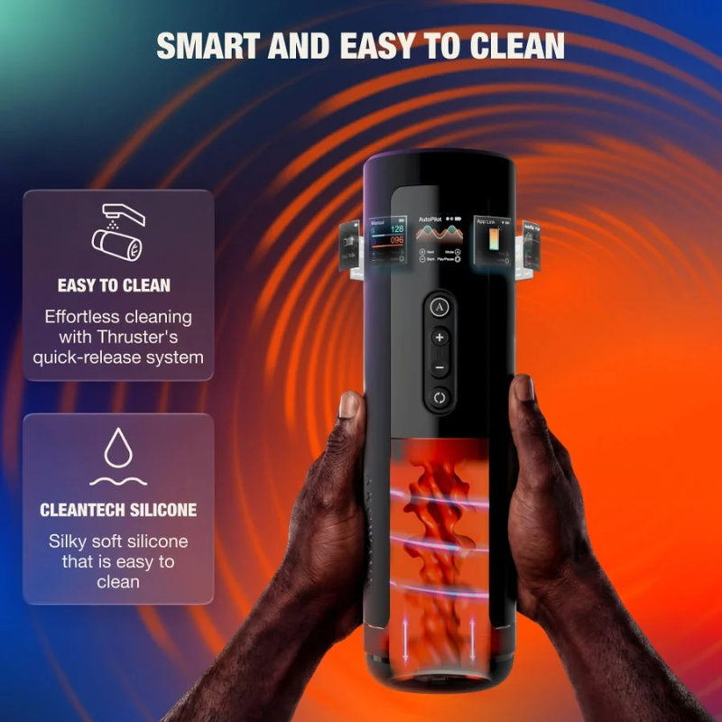 ARCWAVE - THRUSTER STROKER MASCULIN AUTOMATIQUE AVEC VA-ET-VIENT, ROTATION ET CONTRÔLE