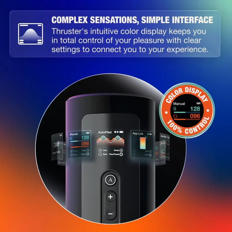 ARCWAVE - THRUSTER STROKER MASCULIN AUTOMATIQUE AVEC VA-ET-VIENT, ROTATION ET CONTRÔLE