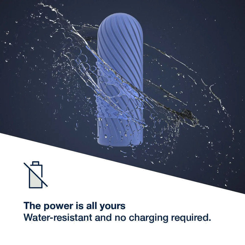 ARCWAVE - GHOST STROKER RÉVERSIBLE EN SILICONE BLEU
