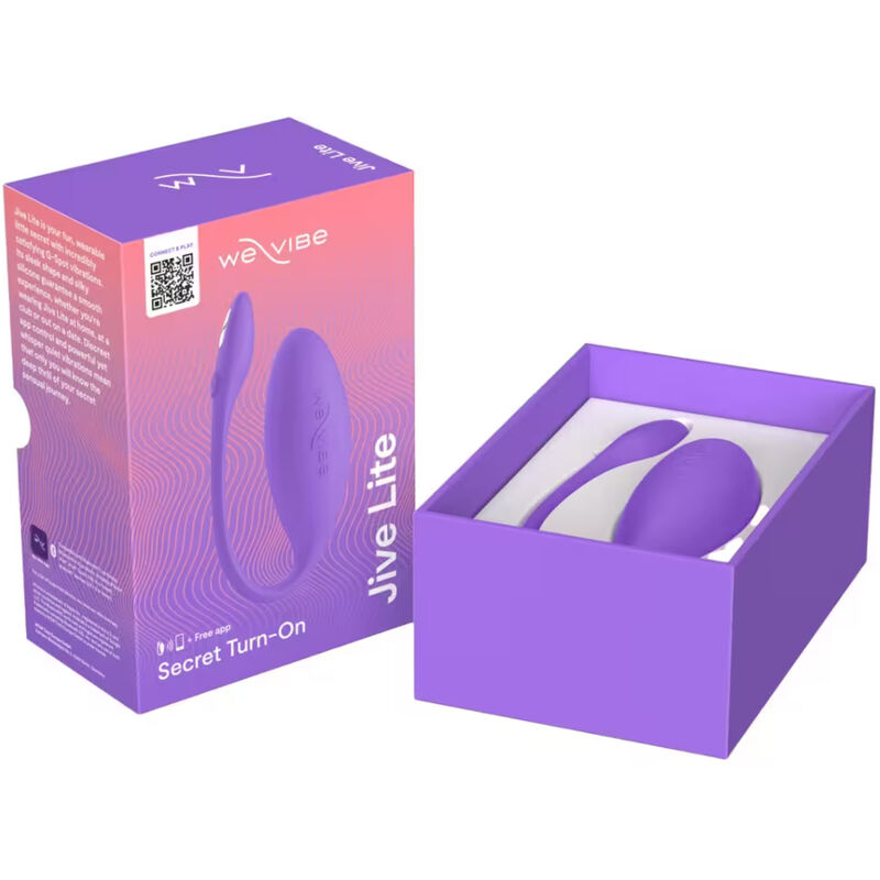 We-Vibe Jive Lite Vibromasseur Couple Télécommandé Œuf Violet