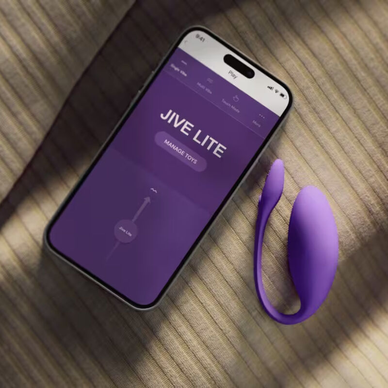 We-Vibe Jive Lite Vibromasseur Couple Télécommandé Œuf Violet