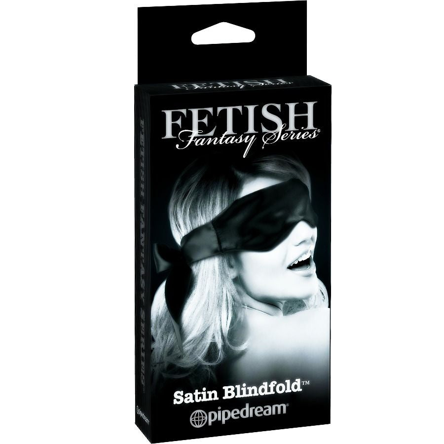 Bandeau Yeux Satin Fetish Fantasy Noir - Fetish Fantasy
