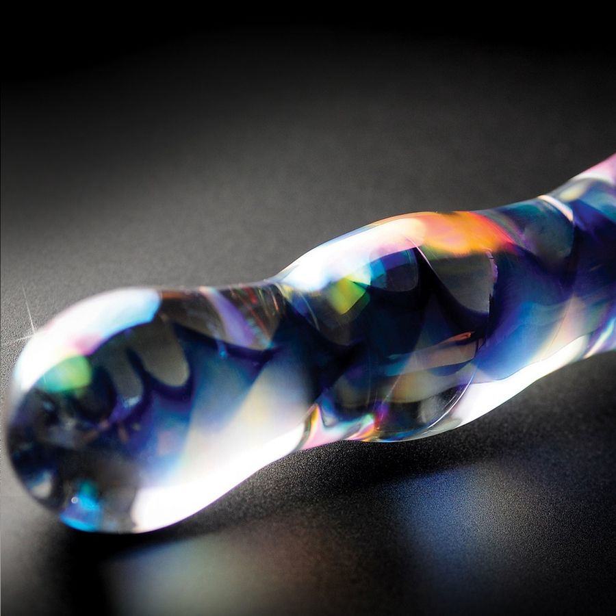 Dildo en Verre Artisanal Icicles N°8 Transparent - Pipedream