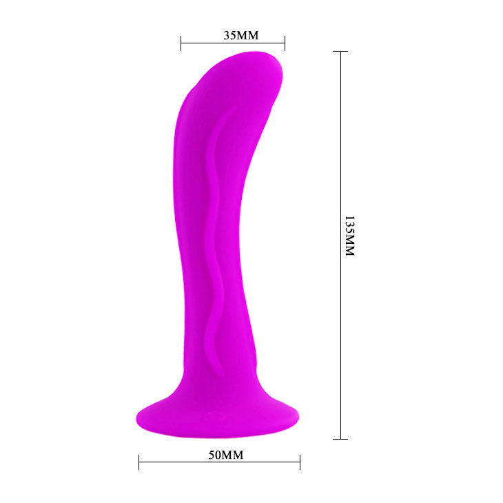 Baile - Plug Anal Stimualtion Poing G ou P avec ventouse - Violet