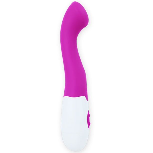 Vibromasseur Charles Lilas et Blanc - Pretty Love