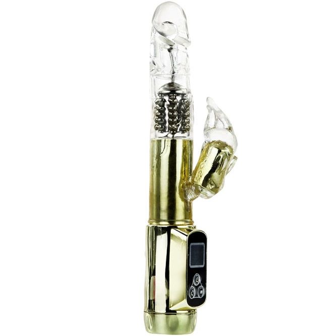 Baile - Vibro rabbit avec billes rotatives Siberia Passion - Or