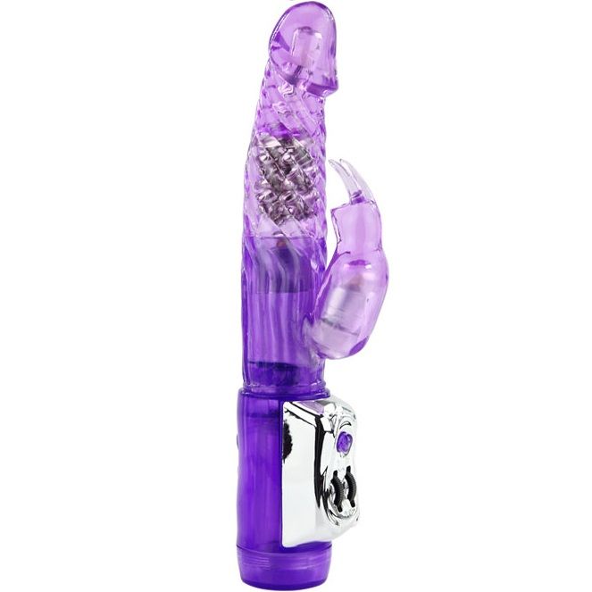 Baile - Vibro rabbit avec billes rotatives Persinal Elite - Violet