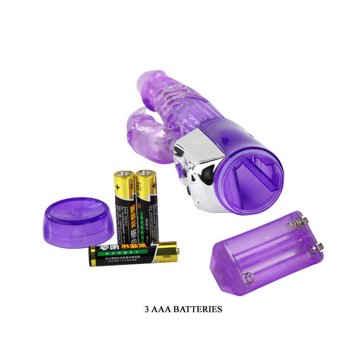 Baile - Vibro rabbit avec billes rotatives Persinal Elite - Violet