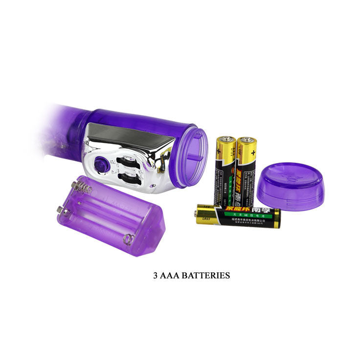 Baile - Vibro rabbit avec billes rotatives Super Sex Rabbi - Violet